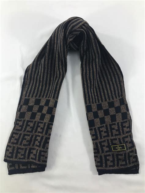 cheap fendi scarf|vintage fendi wool scarf.